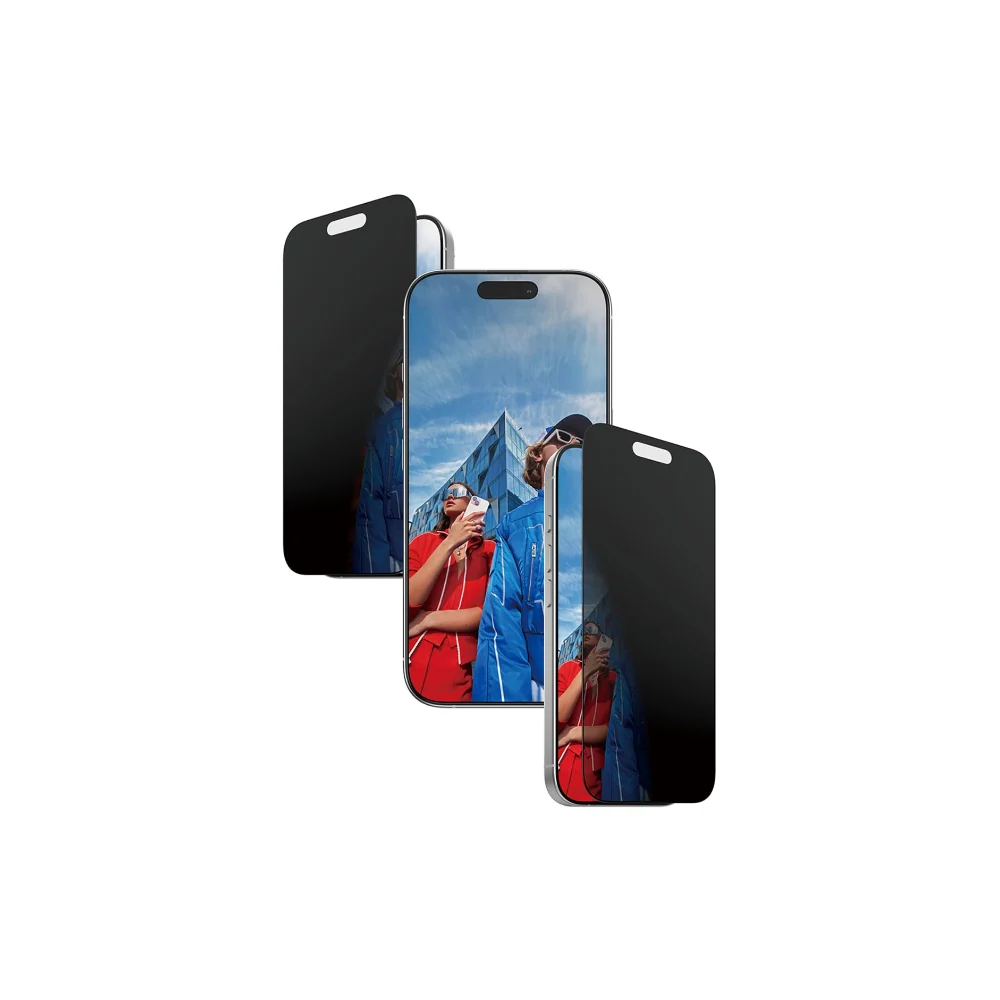 PanzerGlass iPhone 17/16 Pro skärmskydd Ultra-Wide Fit Privacy med applikator
