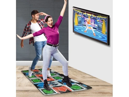 Mad Monkey - Retro Dance Mat for 2 players (incl. 110 songs and 9 stages), bild 2