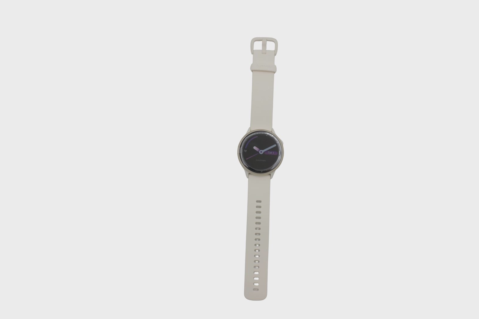 Garmin Vivoactive 6 sportklocka, bone/gold AMOLED
