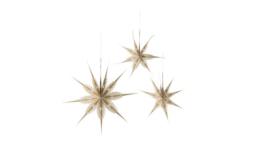 Bloomingville - Ilo Star - White, bild 3
