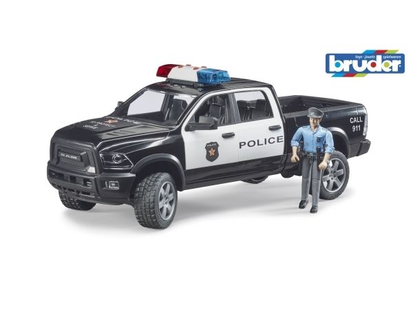 Bruder RAM 2500 Polisbil med polis, bild 4