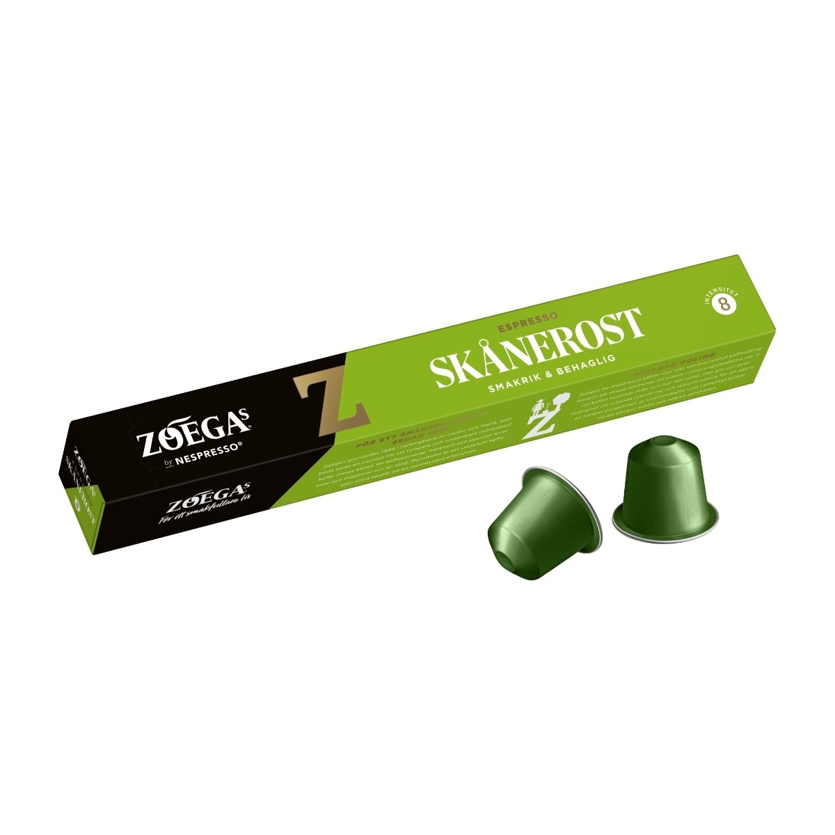Zoegas Skånerost kaffekapslar, 10 st