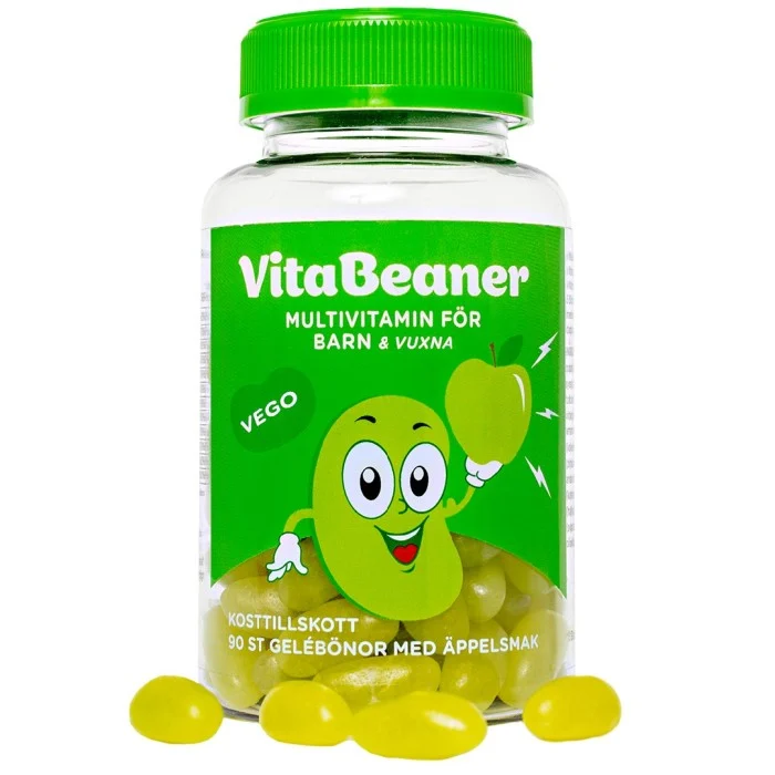 VitaBeaner Multivitamin Äpple, 90 st