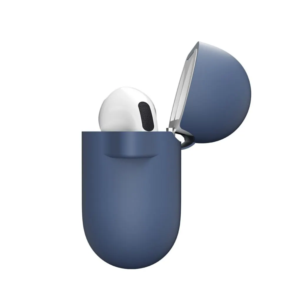 KeyBudz Elevate Series Skydd med nyckelring till Airpods 4th Gen - Blå, bild 3
