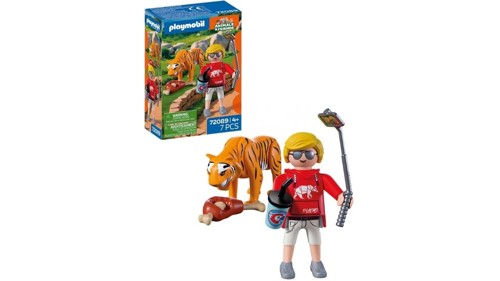 PLAYMOBIL - Zoo: Tiger and Visitor (72089), bild 3