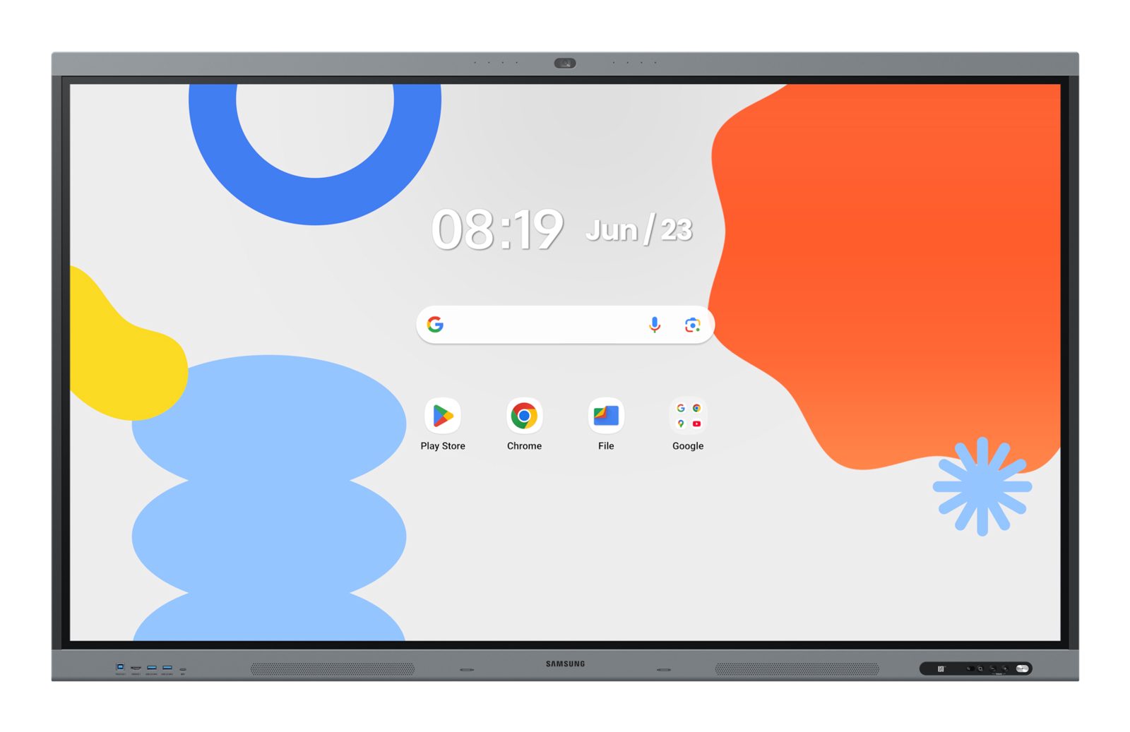 75" Samsung Interactive Display WAFX-P, IPS 4K/3840x2160, 2xHDMI, LAN/WiFi/USB-C 65W, Android, 12/7-drift, högtalare, IR Touch, bild 4