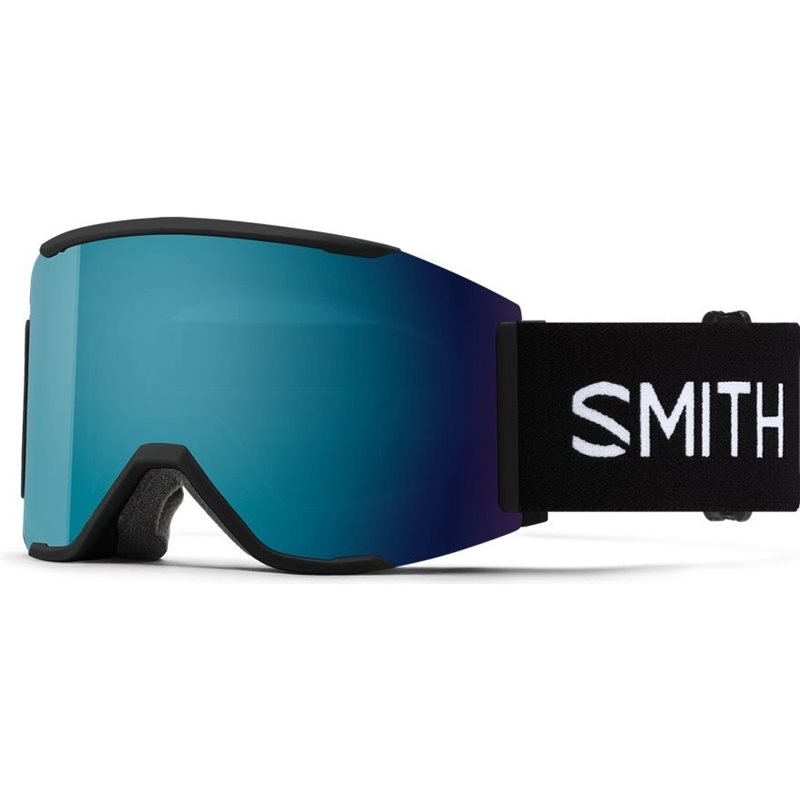 Smith Squad Mag Black/Chromapop Sun Blue Mirror