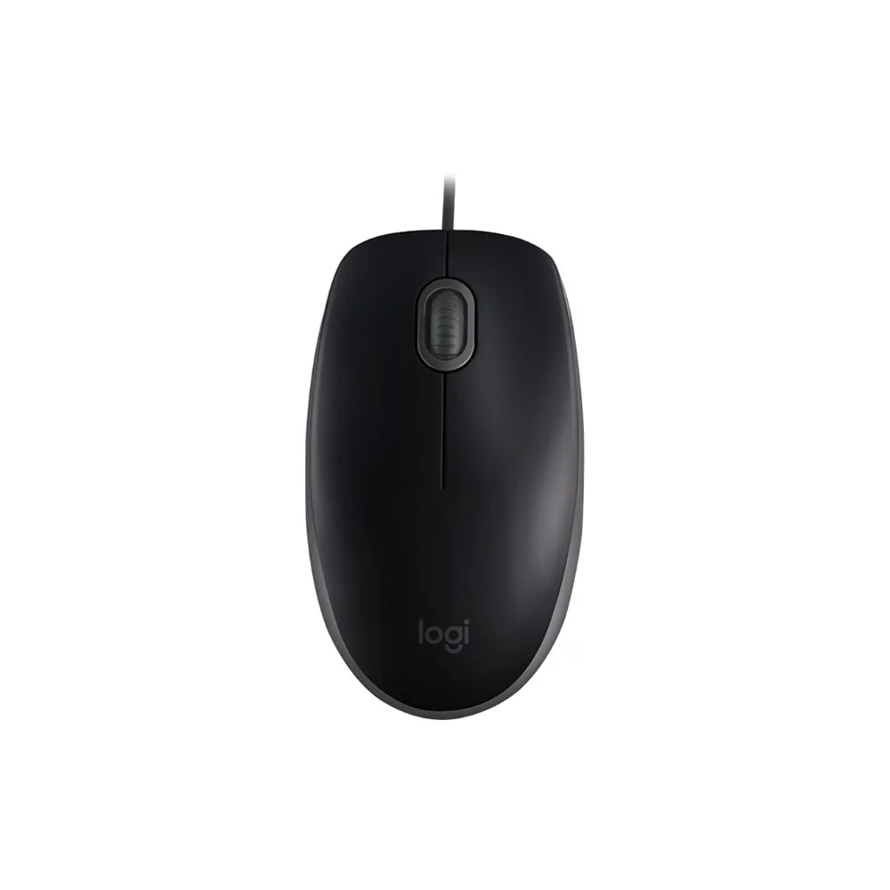 Logitech B110 Datormöss Ambidextrous USB Type-A Optisk 1000 dpi