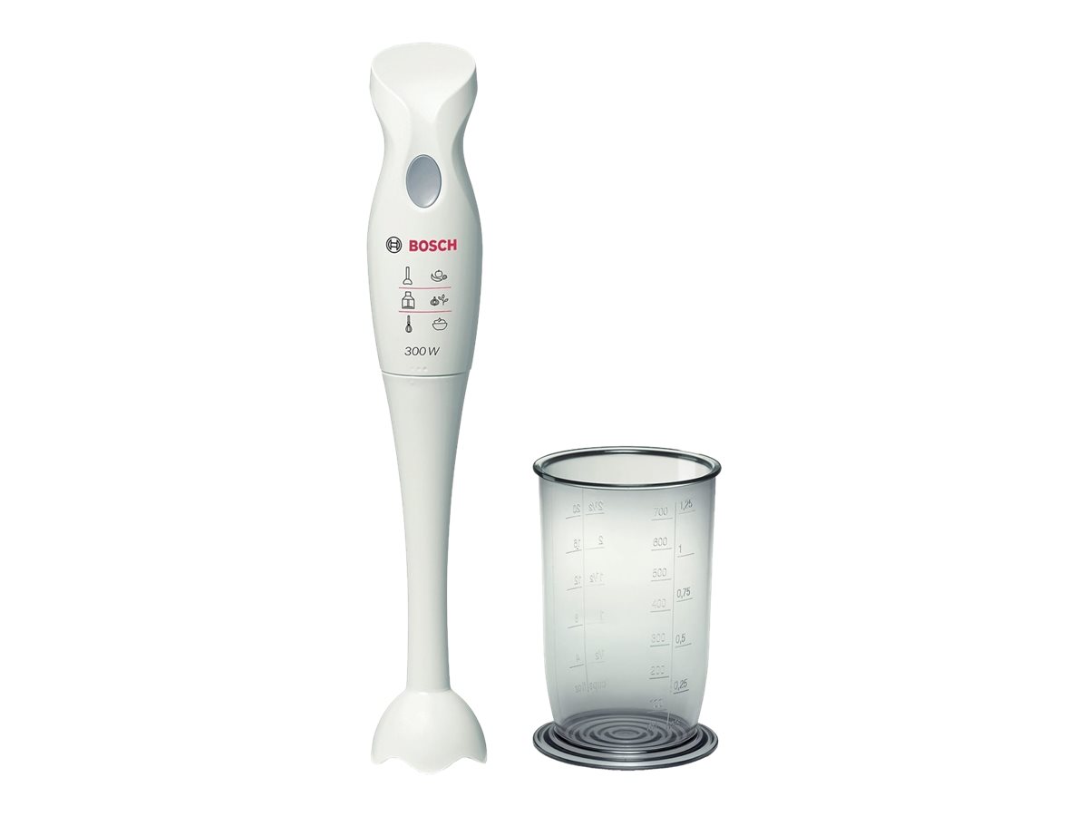 Bosch MSM 6B150 - Stavblender - 300 W - vit/grå