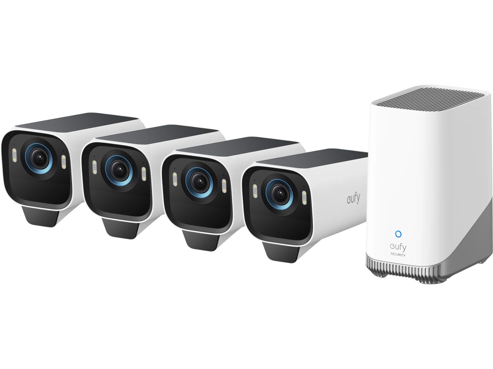 Eufy eufyCam S3 Pro 4K säkerhetskamera (4-pack)