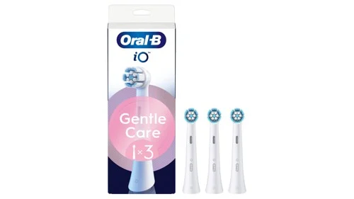 Oral-B iO Gentle Care borsthuvuden 3 st, vita, bild 4