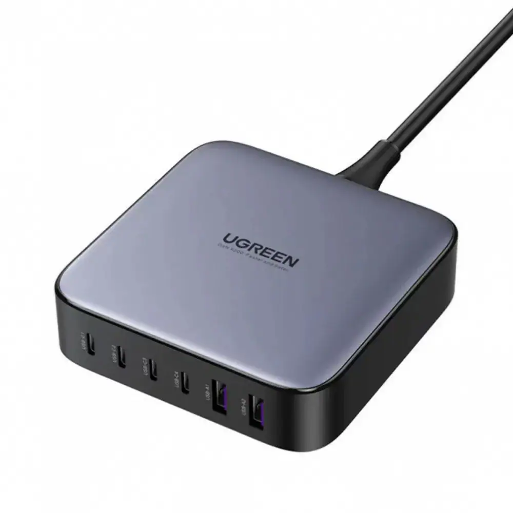 UGREEN 200W Desktop Charger 6 portar