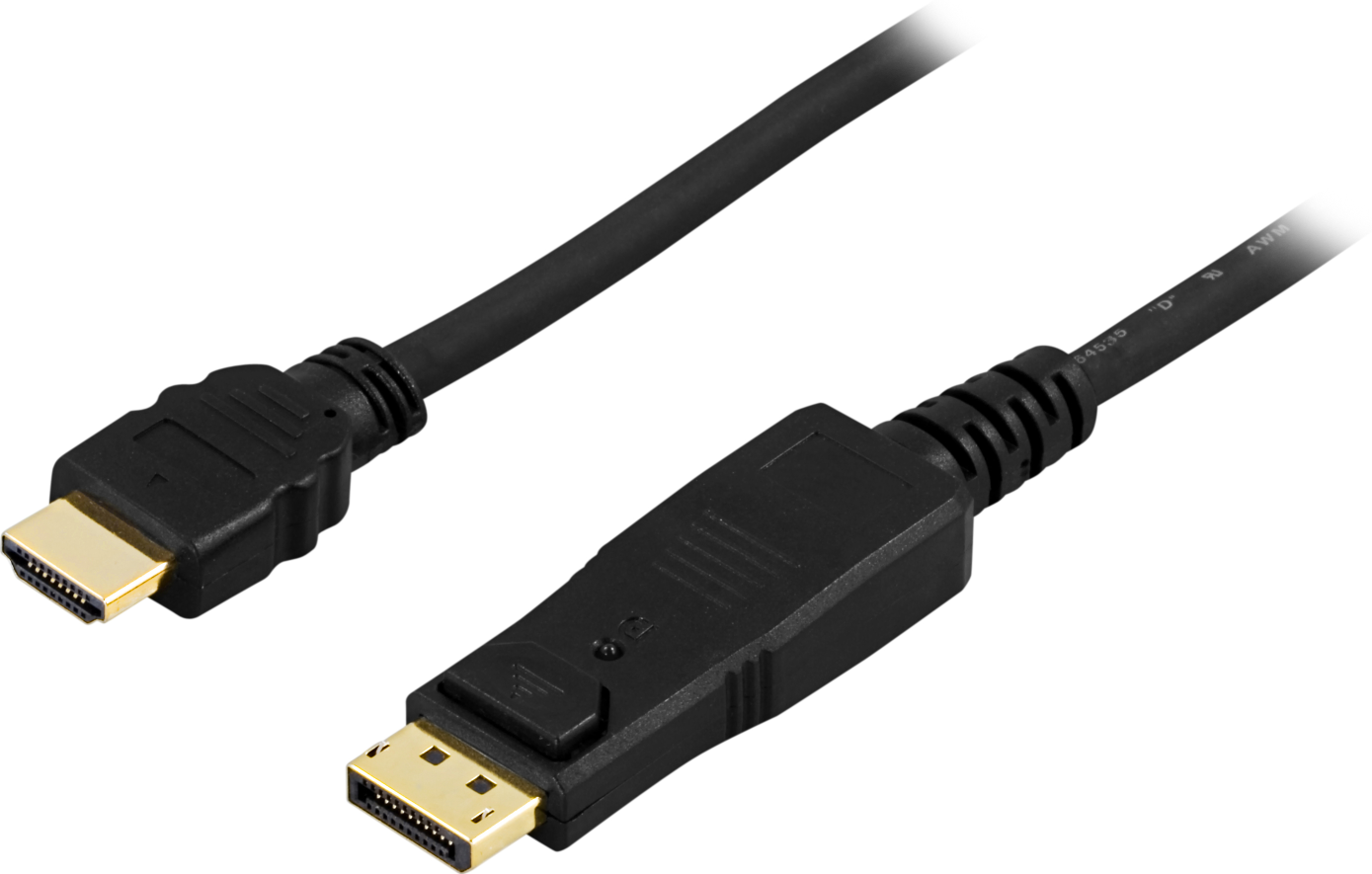 DisplayPort till HDMI ha-ha Svart 1m, bild 4