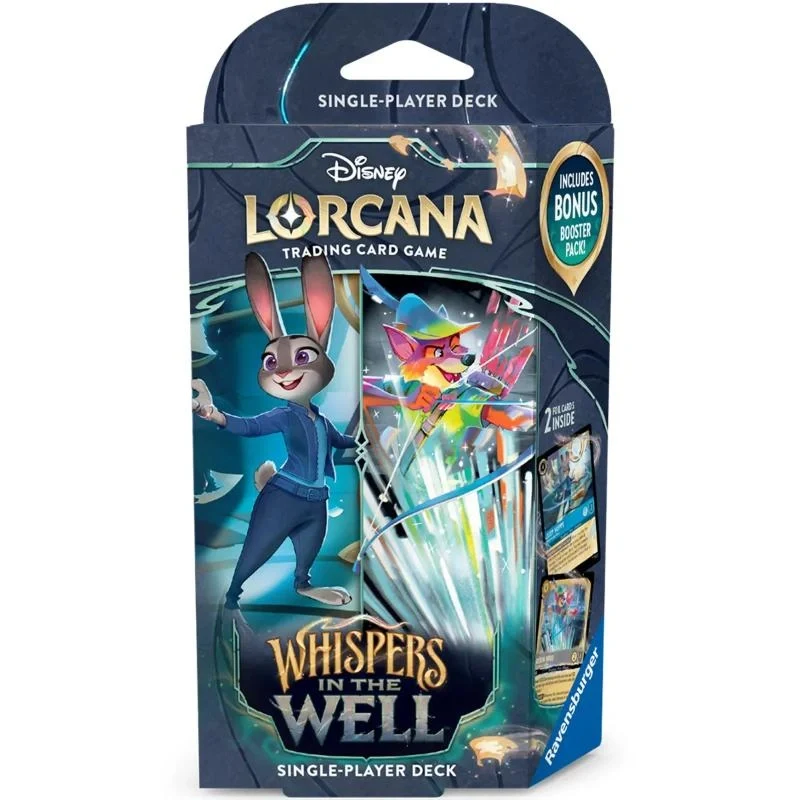 Disney Lorcana: Whispers in the Well Starter Deck - Judy Hopps & Robin Hood