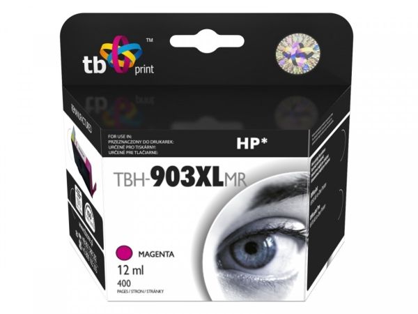 TB Print TBH-903XLMR, Pigmentbaserat bläck, 12 ml, 400 sidor, 1 styck