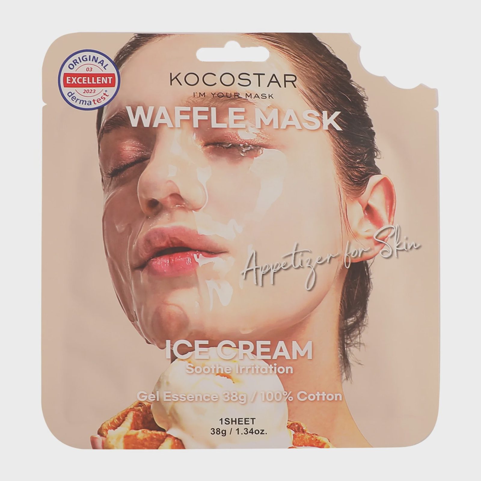 Kocostar Waffle Mask Ice Cream 40 g