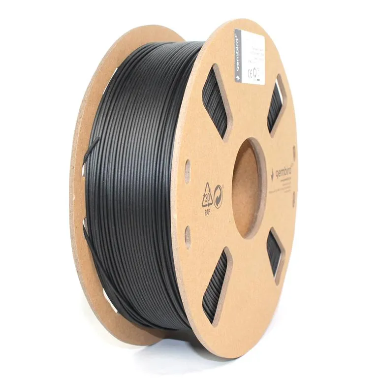 Gembird - Svart - 1 kg - 330 m - PLA-fiber (3D)
