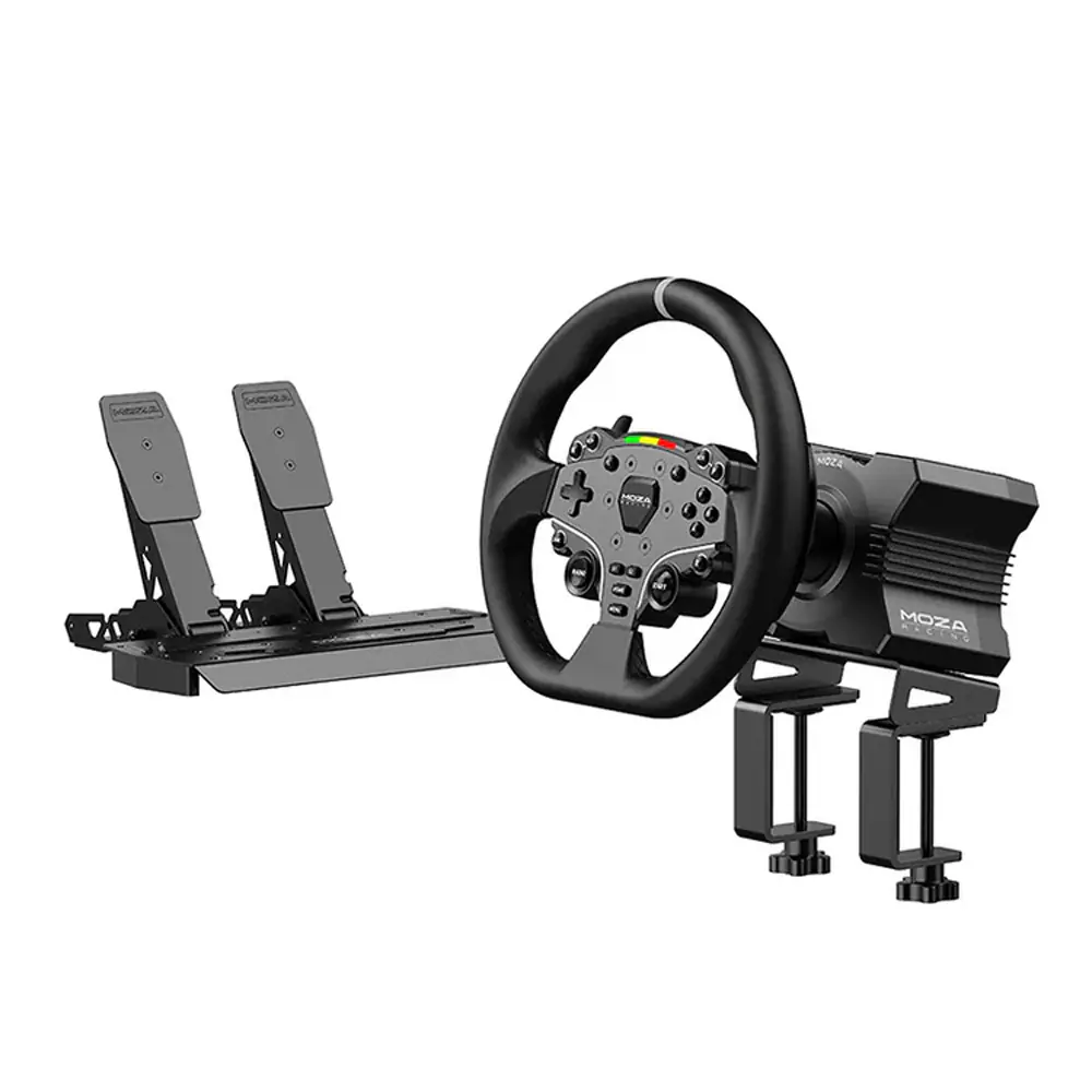 MOZA R5 bundle Paket med racingratt