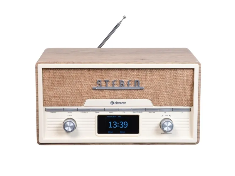 Denver MDA-525LW, 3,18 kg, Trä, Personlig CD-spelare