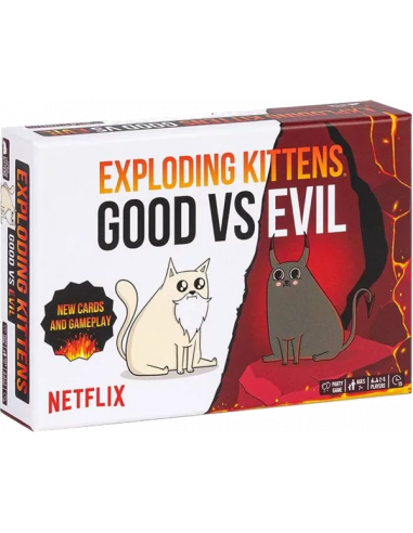Exploding Kittens Good Vs Evil (Engelsk)