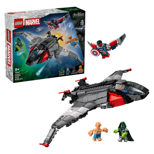 LEGO Marvel Avengers Doomsday Quinjet 76347
