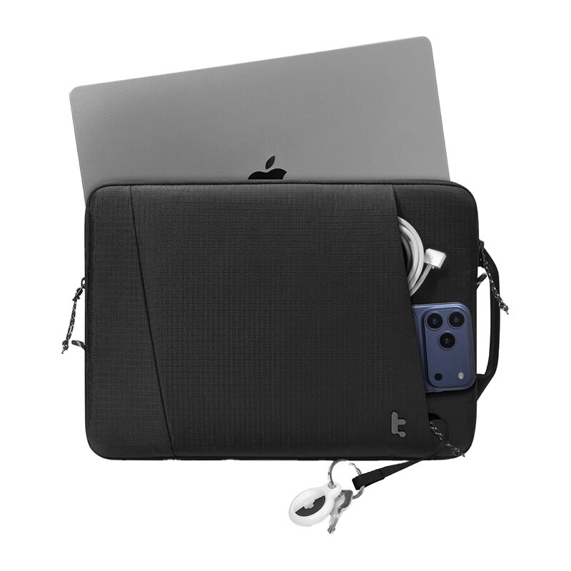 TOMTOC Essence-A35 14'' laptopsleeve (svart), bild 3