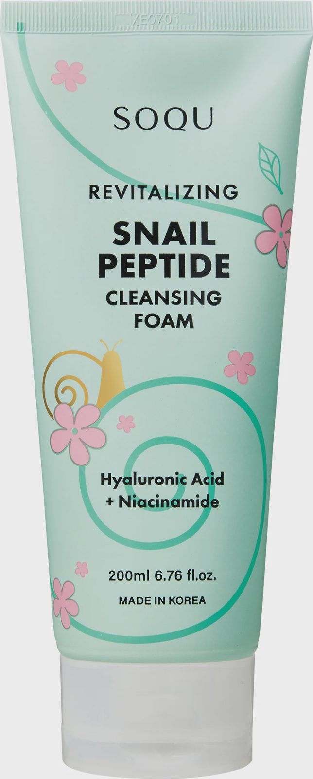 SOQU Snail Peptide Cleansing Foam 200 ml