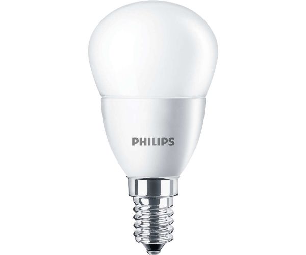 Philips CorePro LED CorePro lustre ND 5.5-40W E14 827 P45 FR, 5,5 W, 40 W, E14, 470 LM, 15000 h, Varmvitt