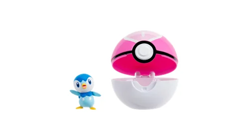 Pokemon CLIP N GO PIPLUP WITH LOVE BALL, bild 3