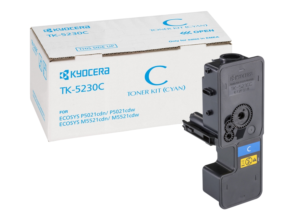 Kyocera TK 5230C - Cyan - original - tonerkassett - för ECOSYS M5521, P5021