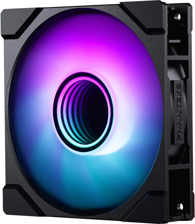 Phanteks M25 DRGB 120 mm PWM-fläkt (svart), bild 3