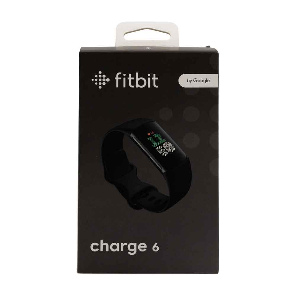 Fitbit Charge 6 - aktivitetssporer med uendelighedsbånd - silikone - obsidian - Bluetooth, NFC - 37.64 g, bild 2