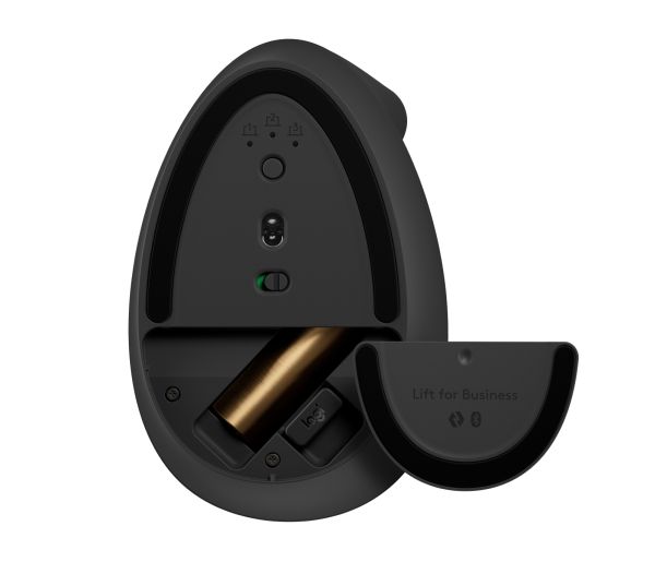 Logitech Lift for Business mus, grafit/svart, bild 2