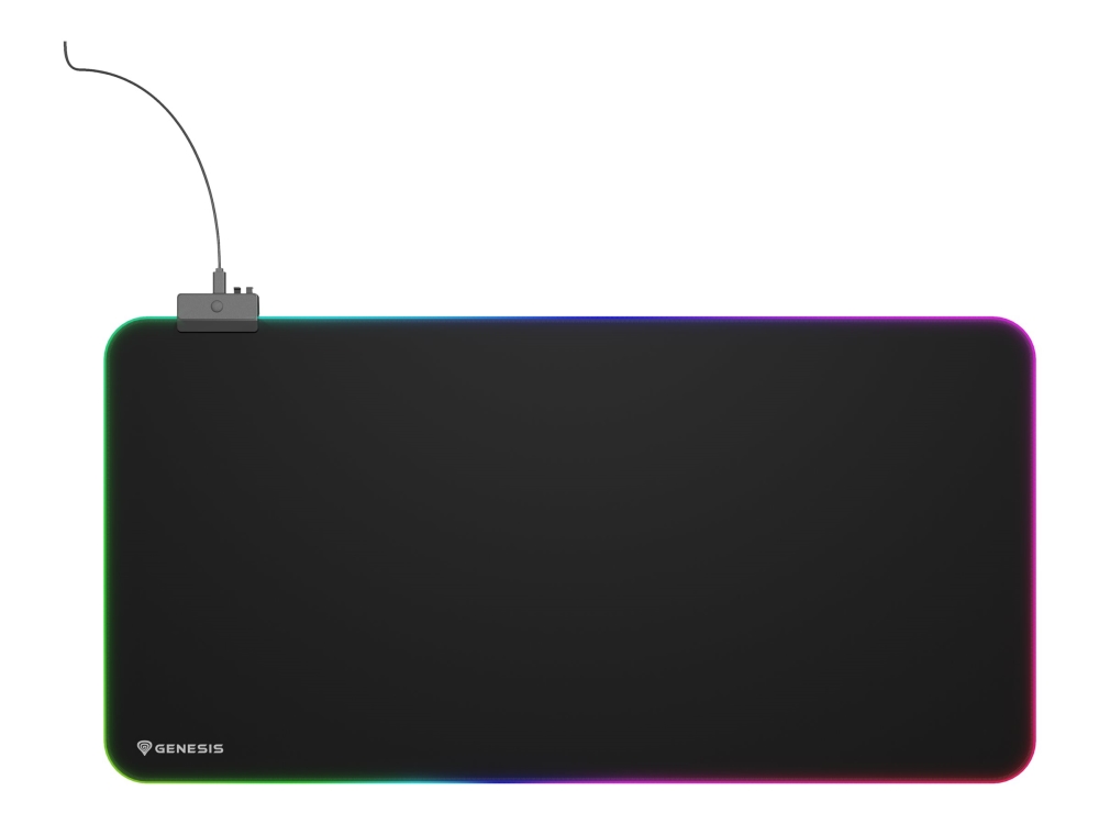 Genesis Boron 500 RGB Musmatta - XXL - Svart