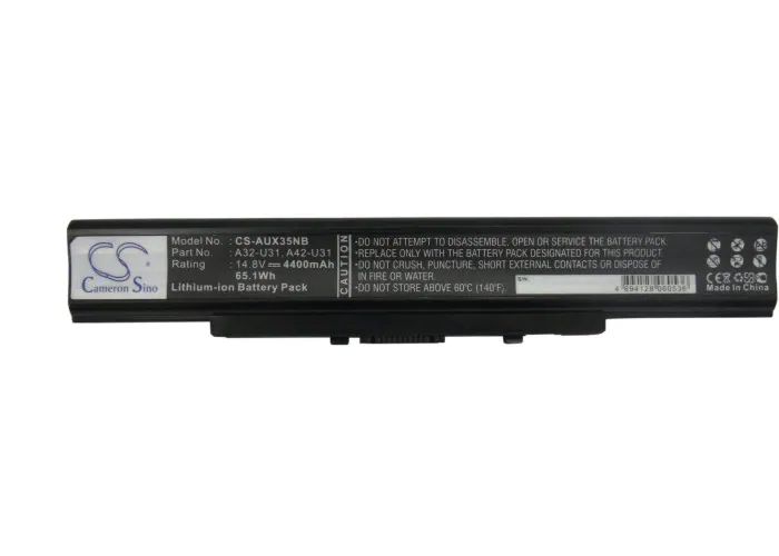 Batteri till Laptop, Bärbar dator för Asus U31, U31E, U31F m.fl., bild 3