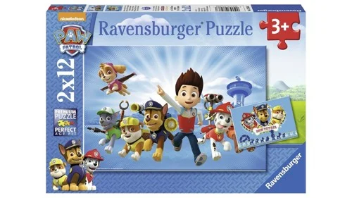 Ravensburger - Ryder och Paw Patrol - pussel - 12 delar, bild 3