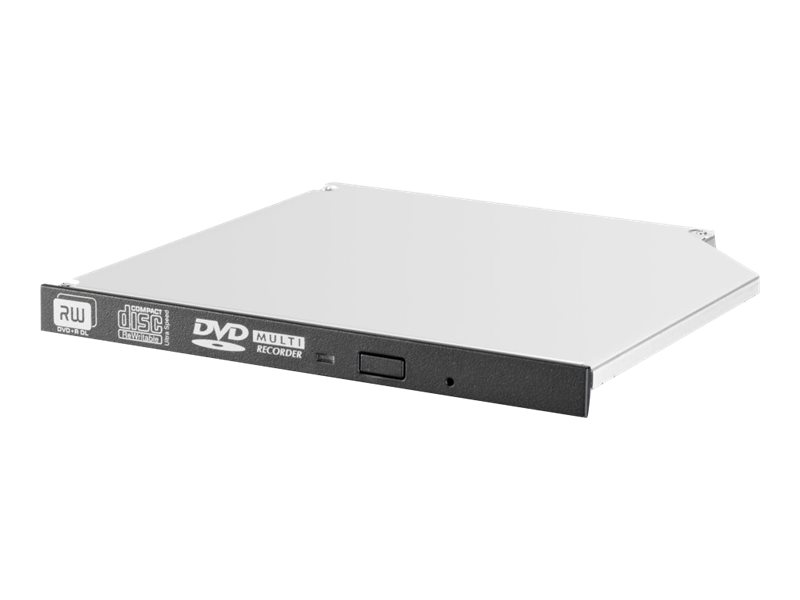 HPE - Diskenhet - DVD±RW (±R DL) / DVD-RAM - 8x/8x/5x - Serial ATA - intern - svart HP-jack - för ProLiant DL20 Gen10, DL325 Gen10, DL360 Gen10, DL360 Gen9, ML30 Gen10