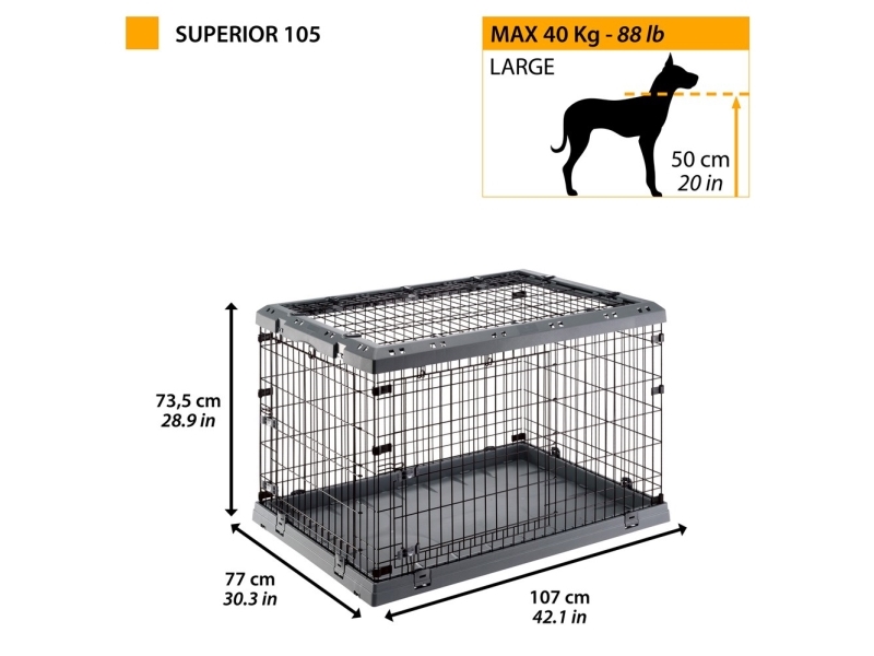 FERPLAST Stålbur Superior L