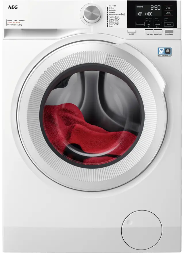 AEG 7000-serien LWR722O84G tvätt/tork