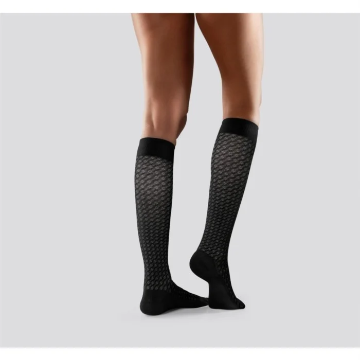 Mabs COTTON KNEE BLACK/GREY XL, 1 par