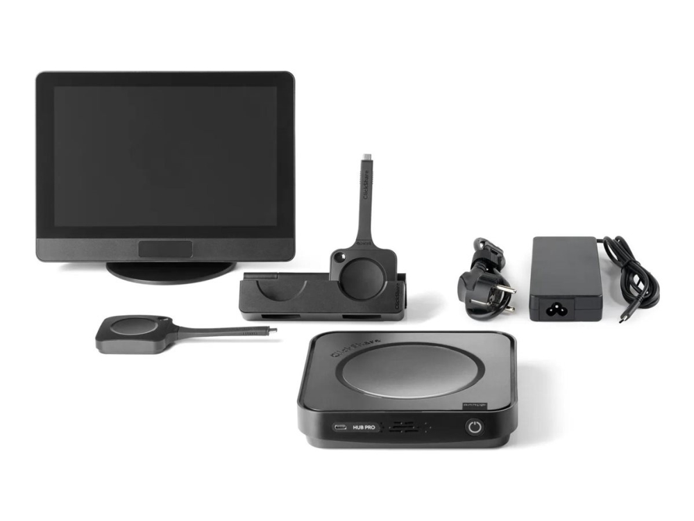 Barco ClickShare Hub Pro mötesrumssystem med kontrollpanel, 2 knappar, bild 2