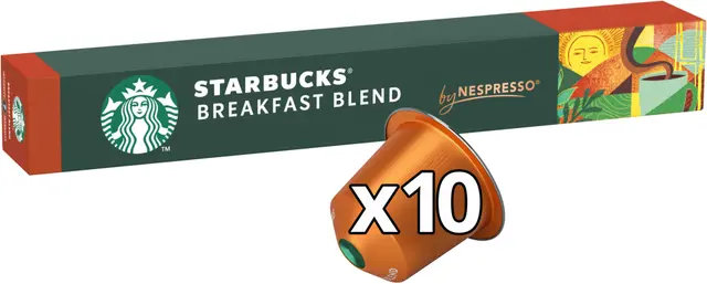 Starbucks Breakfast Blend Kapslar By nespresso