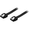 SATA3 kabel, med lås-clips, 70 cm, bild 2