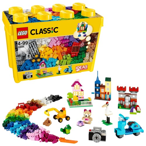LEGO Classic Fantasiklosslåda Stor 10698
