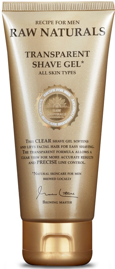 Raw Naturals Transparent Shaving Gel 100 ml, bild 5