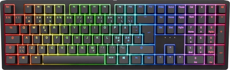 Ducky Zero / Fullsize / Cherry MX2A Speed Silver / RGB / Wireless (Tri/mode) - Classic, bild 3