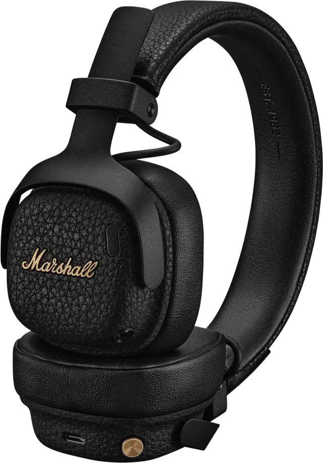 Marshall Milton A.N.C. trådlösa on-ear hörlurar (svart)