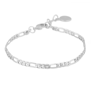 Snö Of Sweden Liddy Figaro Thin Brace Plain Silver Onesize
