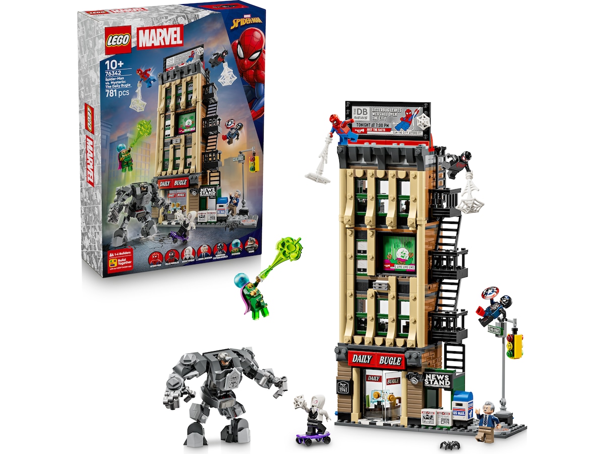 LEGO Super Heroes Marvel Spider-Man mot Mysterio: Daily Bugle 76342