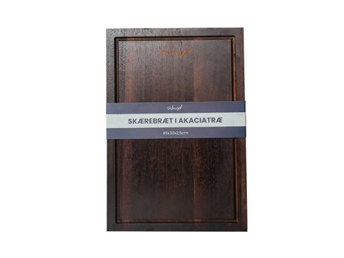 Sobczyk - Cutting Board in Acacia Wood - Natural Wood Hues - 45x30x2.5 cm, bild 2